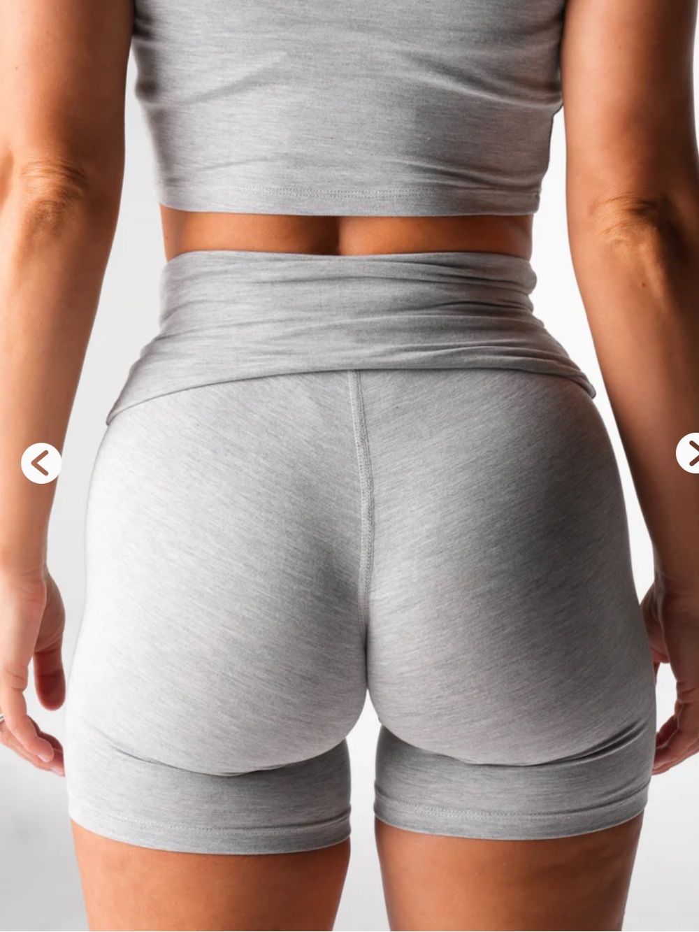 NVGTN Eclipse Daydream Foldover Shorts Small